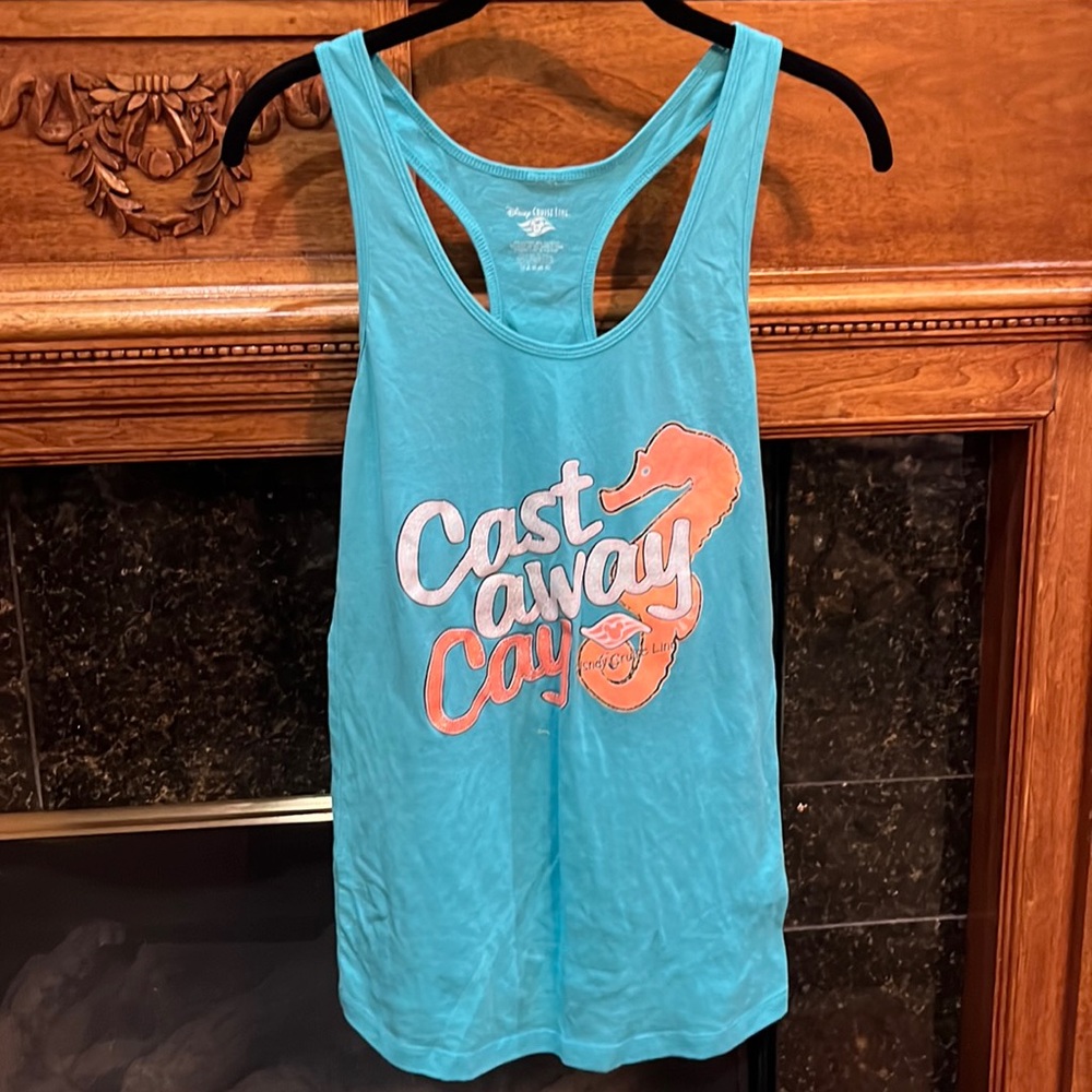 Authentic Disney Cruise Line Castaway Cay tank top